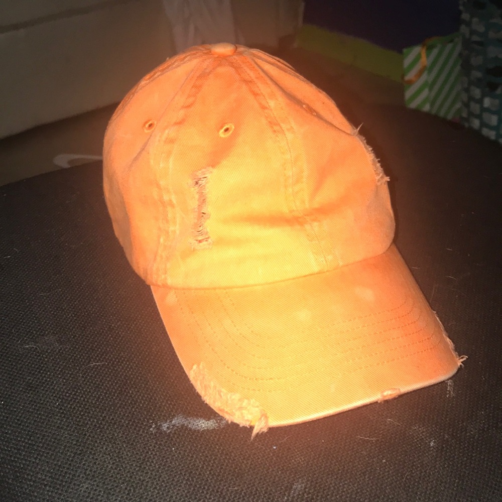 Orange hat